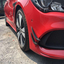 Load image into Gallery viewer, Carbon Fibre Canards (4 Pieces) for Mercedes Benz W117 CLA Saloon 16-19
