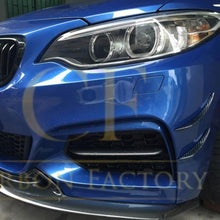 Load image into Gallery viewer, Carbon Fibre Canards set for BMW F22 2 Series M Sport 14-21
