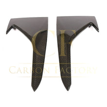 Load image into Gallery viewer, Carbon Fibre Front Bumper Covers for BMW F87 M2 16-21
