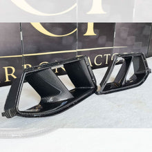 Load image into Gallery viewer, Carbon Fibre Front Bumper Inserts for BMW G80 M3 G82 G83 M4 21-Present
