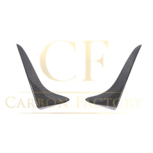 Load image into Gallery viewer, Carbon Fibre Front Bumper Trims for BMW F87 M2 16-21
