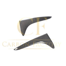 Load image into Gallery viewer, Carbon Fibre Front Bumper Trims for BMW F87 M2 16-21
