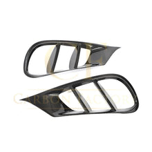 Load image into Gallery viewer, Carbon Fibre Front Bumper Trims for Mercedes Benz W212 E Class 14-17
