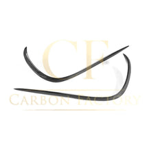 Load image into Gallery viewer, Carbon Fibre Front Canards (2 Pieces) for Mercedes W213 E Class Saloon 17-18
