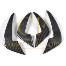Load image into Gallery viewer, Carbon Fibre Front Canards Set for BMW F87 M2 16-21
