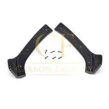 Load image into Gallery viewer, Carbon Fibre Front Extensions for BMW F30 F31 3 Series M Sport 12-19
