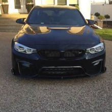 Load image into Gallery viewer, Carbon Fibre Front Splitter Extensions for BMW F80 M3 F82 F83 M4 14-20
