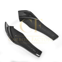 Load image into Gallery viewer, Carbon Fibre Front Splitter Extensions for BMW F80 M3 F82 F83 M4 14-20
