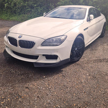 Load image into Gallery viewer, Carbon Fibre Front Splitter for BMW F06 F12 F13 6 Series Front Bumper Covers 11-18
