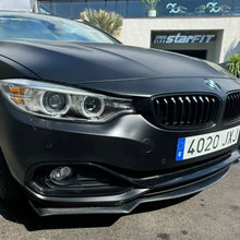 Load image into Gallery viewer, Carbon Fibre Front Splitter for BMW F32 F33 F36 4 Series Non M Sport 14-20
