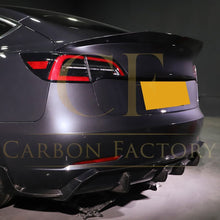 Load image into Gallery viewer, Carbon Fibre Rear Canards for Tesla Model 3 16-23
