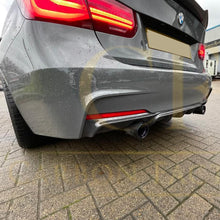 Load image into Gallery viewer, Carbon Fibre Rear Diffuser Dual Exhaust for BMW F30 F31 3 Series 12-19
