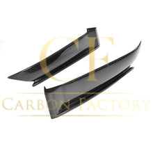 Load image into Gallery viewer, Carbon Fibre Rear Diffuser Extensions for Tesla Model S 14-15
