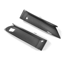 Load image into Gallery viewer, Carbon Fibre Rear Diffuser Extensions for Tesla Model S 14-15
