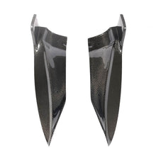 Load image into Gallery viewer, Carbon Fibre Rear Diffuser Extensions for Tesla Model S 70D 16-17
