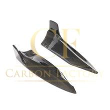 Load image into Gallery viewer, Carbon Fibre Rear Diffuser Extensions for Tesla Model S 70D 16-17
