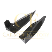 Load image into Gallery viewer, Carbon Fibre Rear Diffuser Extensions for Tesla Model S 70D 16-17

