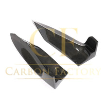 Load image into Gallery viewer, Carbon Fibre Rear Diffuser Extensions for Tesla Model S 70D 16-17
