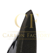 Load image into Gallery viewer, Carbon Fibre Rear Diffuser Extensions for Tesla Model S 70D 16-17
