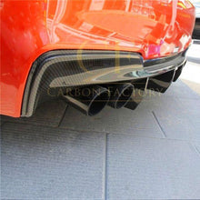 Load image into Gallery viewer, Carbon Fibre Rear Diffuser Quad Exhaust for BMW E82 E88 1M 11-14
