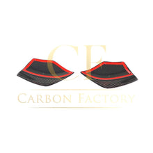 Load image into Gallery viewer, Carbon Fibre Rear Diffuser Side Trims for Mercedes Benz W176 A Class &amp; A45 13-18
