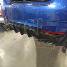 Load image into Gallery viewer, Carbon Fibre Rear Diffuser Twin Exhaust for BMW F32 F33 F36 4 Series 14-20
