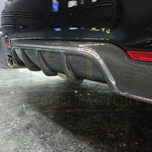 Load image into Gallery viewer, Carbon Fibre Rear Diffuser Twin Exhaust for BMW F32 F33 F36 4 Series 14-20
