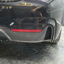 Load image into Gallery viewer, Carbon Fibre Rear Diffuser Twin Exhaust for BMW F32 F33 F36 4 Series 14-20
