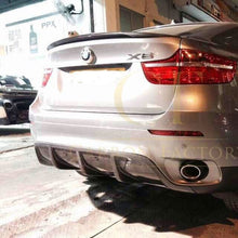 Load image into Gallery viewer, Carbon Fibre Rear Diffuser for BMW E71 X6 09-14

