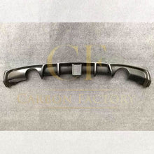 Load image into Gallery viewer, Carbon Fibre Rear Diffuser with LED Light Dual Exhaust for BMW F30 F31 3 Series 12-19
