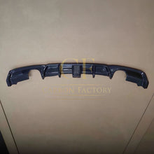 Load image into Gallery viewer, Carbon Fibre Rear Diffuser with LED Light Dual Exhaust for BMW F30 F31 3 Series 12-19
