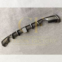 Load image into Gallery viewer, Carbon Fibre Rear Diffuser with LED Light Dual Exhaust for BMW F30 F31 3 Series 12-19
