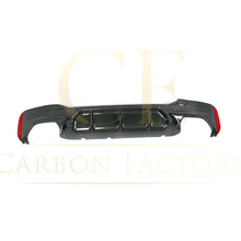 Load image into Gallery viewer, Carbon Fibre Rear Diffuser with Quad Exhaust Pipe for BMW G30 G31 5 Series M Sport 17-23
