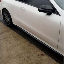 Load image into Gallery viewer, Carbon Fibre Side Skirts Trims for Mercedes C238 E Class Coupe 17-Present
