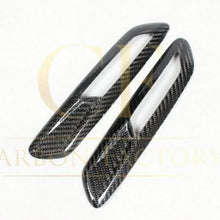 Load image into Gallery viewer, Carbon Fibre Side Vent Trims for BMW F10 5 Series 10-17
