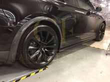 Load image into Gallery viewer, Carbon Fibre Wheel Fender Arches for Tesla Model X 16-Present
