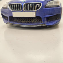 Load image into Gallery viewer, Centre Insert Pre-Preg Carbon Fibre Front Splitter for BMW F06 F12 F13 M6 11-18
