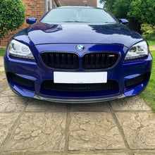 Load image into Gallery viewer, Centre Insert Pre-Preg Carbon Fibre Front Splitter for BMW F06 F12 F13 M6 11-18
