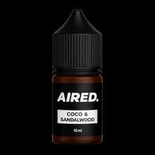 Load image into Gallery viewer, AIRED. Coco &amp; Sandalwood Scented Essential Oil / Aromatherapy Oil (10ml)
