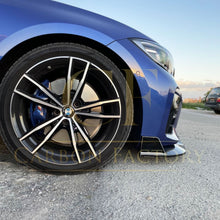 Load image into Gallery viewer, Competition Style Gloss Black Front Splitter for BMW 3 Series G20 G21 Pre-LCI 19-22
