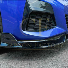 Load image into Gallery viewer, Competition Style Gloss Black Front Splitter for BMW 3 Series G20 G21 Pre-LCI 19-22

