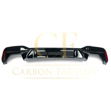 Load image into Gallery viewer, Competition Style Gloss Black Rear Diffuser for BMW G30 G31 5 Series M Sport 17-24
