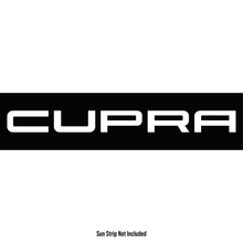 Load image into Gallery viewer, SEAT Cupra Sunstrip Text - Text Only
