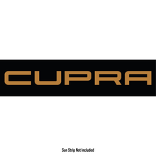Load image into Gallery viewer, SEAT Cupra Sunstrip Text - Text Only
