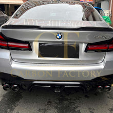 Load image into Gallery viewer, DA Style Pre-Preg Carbon Fibre Boot Spoiler for BMW 5 Series G30 F90 M5 17-23
