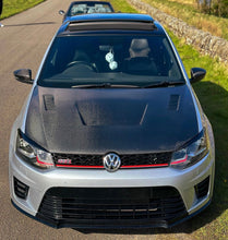 Load image into Gallery viewer, Volkswagen Polo MK5 LY Style Genuine Carbon Fibre Bonnet (6R / 6C 09 - 17 Models) DAS
