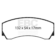 Load image into Gallery viewer, EBC Yellowstuff 4000 Series Street and Track Brake Pad Set (DP4031R)
