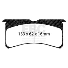 Load image into Gallery viewer, EBC RPX Track pads for Wilwood  FNSL4R 7416   (DP8037RPX) Front

