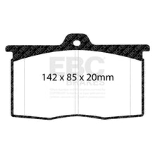 Load image into Gallery viewer, EBC Yellowstuff 4000 Series Street and Track Brake Pad Set (DP4041R)
