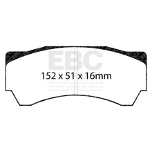 Load image into Gallery viewer, EBC RPX Track pads for Alcon  6 Piston Radial  PNF4497X607   (DP8063RPX) Front

